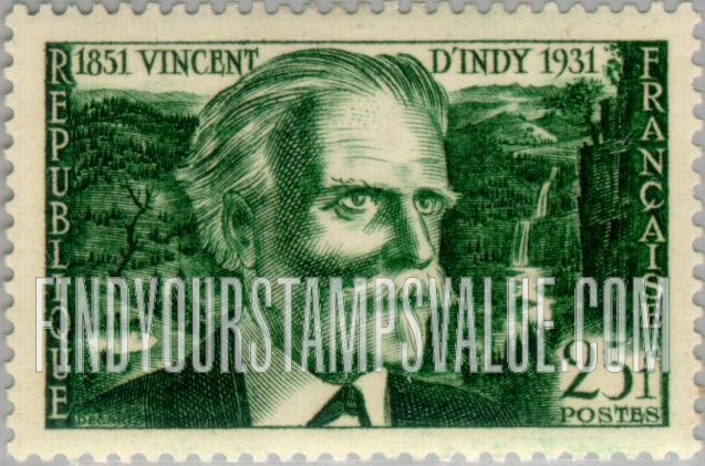 FindYourStampsValue: Vincent d’Indy