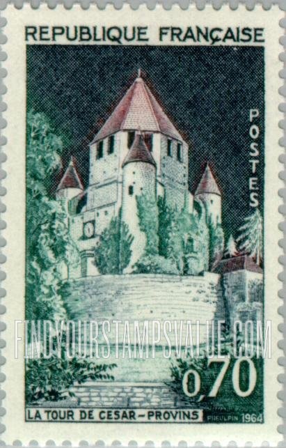 FindYourStampsValue: Caesar’s Tower, Provins