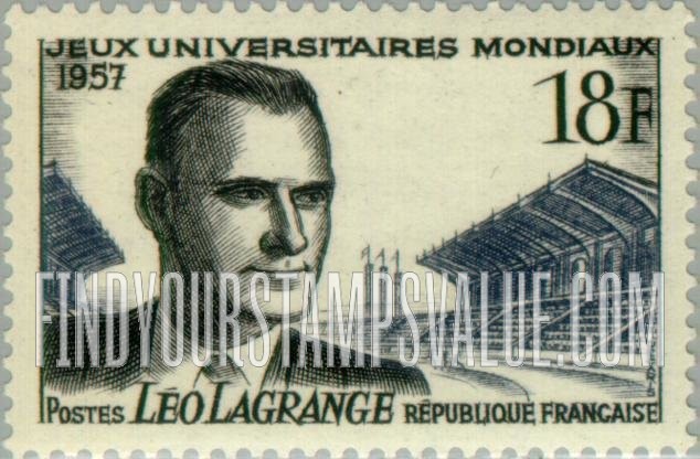 FindYourStampsValue: Leo Lagrange and Stadium