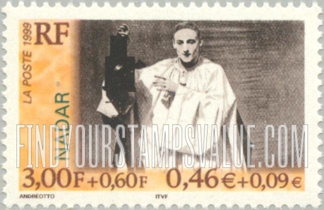 FindYourStampsValue: SEMI-POSTAL - Famous Photographers: Felix Nadar (1820-1910