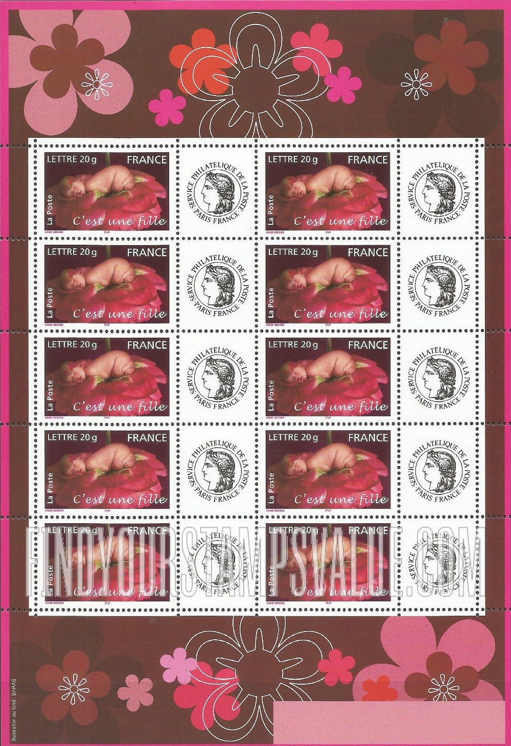 FindYourStampsValue: It’s a Girl