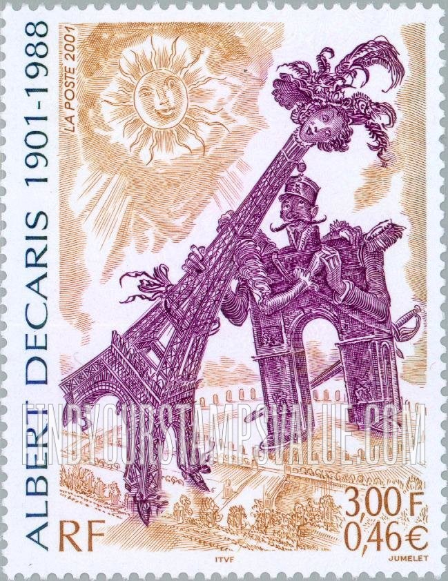 FindYourStampsValue: Albert Decaris (1901-88), Artist