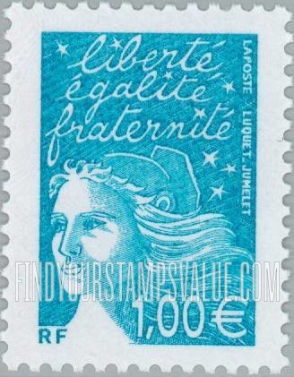 FindYourStampsValue: Marianne (With Euro Denominations)