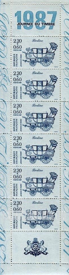 FindYourStampsValue: SEMI-POSTAL - Stamp Day Type of 1986: Berline carriage