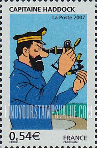 FindYourStampsValue: Captain Haddock