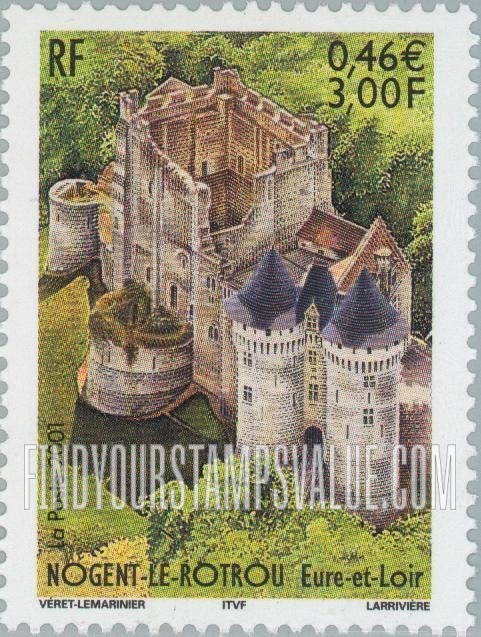 FindYourStampsValue: Tourism Issue: Nogent-le-Rotro