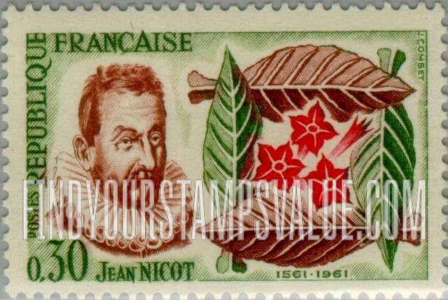 FindYourStampsValue: Jean Nicot