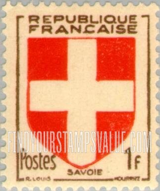 FindYourStampsValue: Arms of Savoy