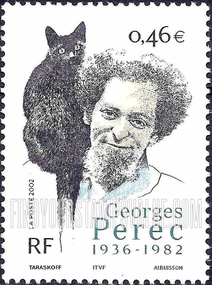FindYourStampsValue: Georges Perec (1936-82), Writer