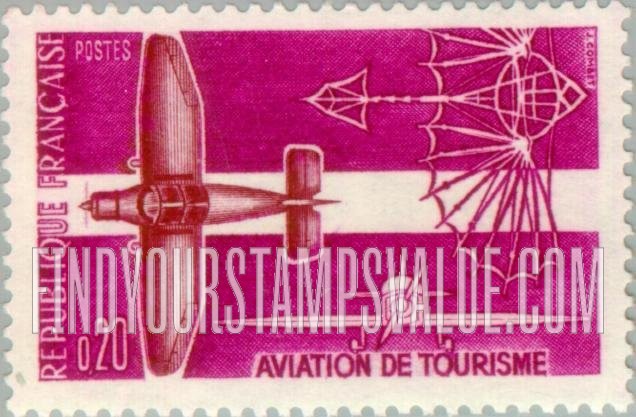 FindYourStampsValue: Planes showing development of aviation