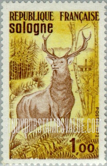 FindYourStampsValue: Red Deer, Sologne Plateau