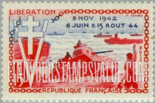 FindYourStampsValue: Allied Landings