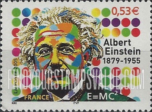 FindYourStampsValue: Albert Einstein (1879-1955), Physicist