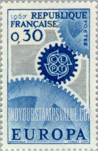 FindYourStampsValue: Europa Issue, 1967