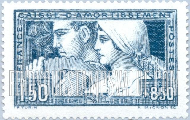 FindYourStampsValue: SEMI-POSTAL - Industry and Agriculture