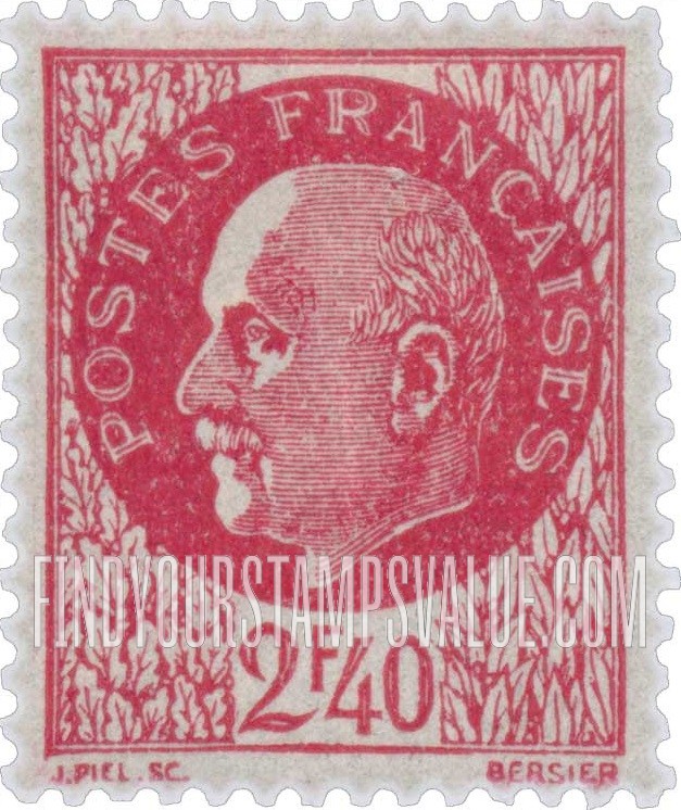 FindYourStampsValue: Marshal Pétain