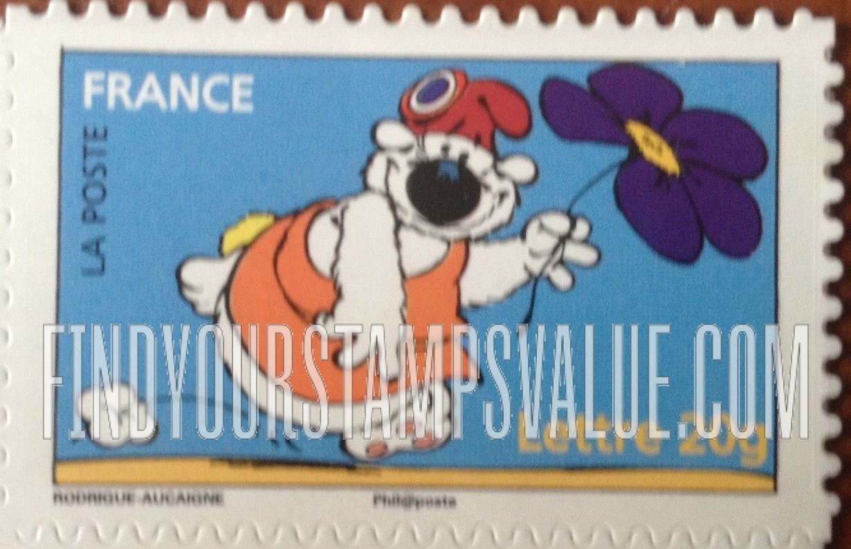 FindYourStampsValue: Cubitus, Comics by Michel Rodrigue and Pierre Aucaigne