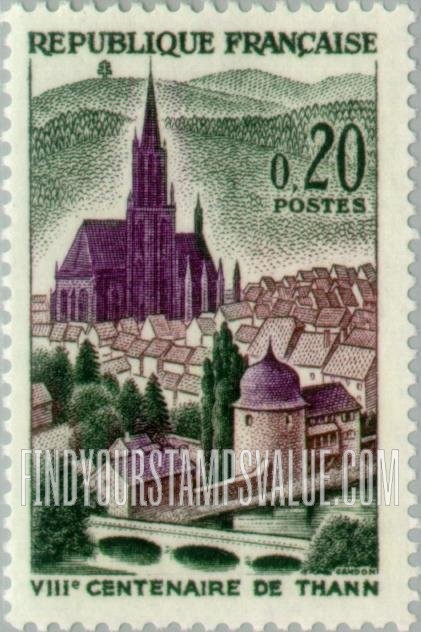 FindYourStampsValue: St. Theobald’s Church, Thann