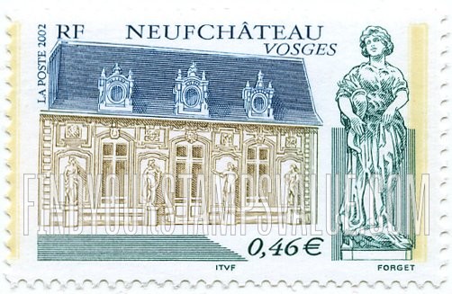 FindYourStampsValue: Tourism Series: Neufchateau