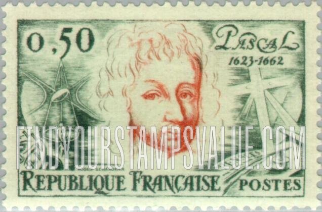 FindYourStampsValue: Blaise Pascal