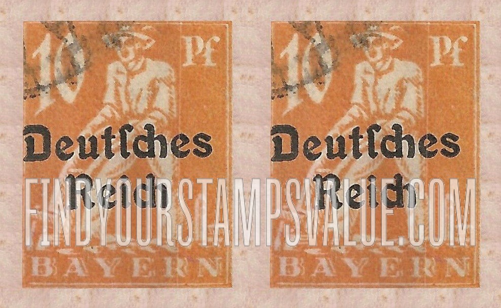 FindYourStampsValue: Plowman: Stamps and Types of Preceding Issue Overprinted