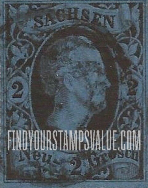 FindYourStampsValue: Frederick Augustus II