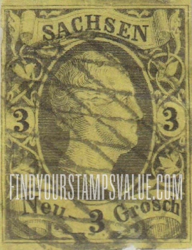 FindYourStampsValue: Frederick Augustus II
