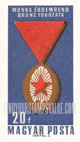 FindYourStampsValue: Bronze Order of Labor