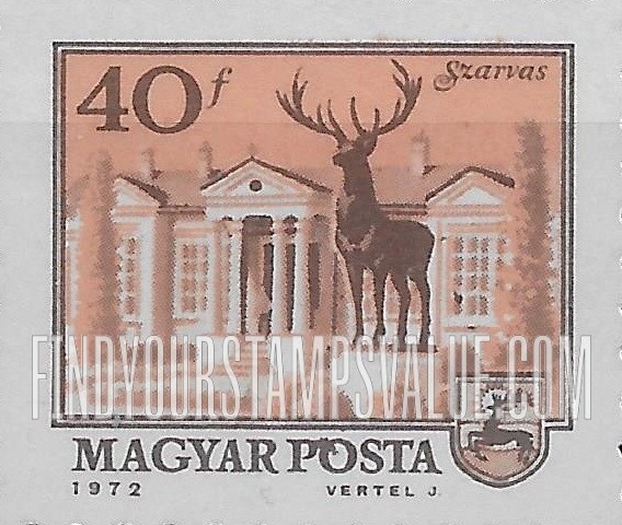 FindYourStampsValue: Main Square, Szarvas