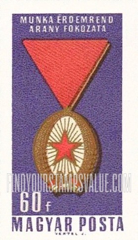 FindYourStampsValue: Gold Order of Labor