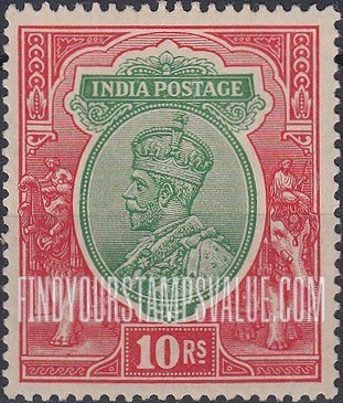 FindYourStampsValue: Empire: King George V - साम्राज्य: राजा जॉर्ज पंचम