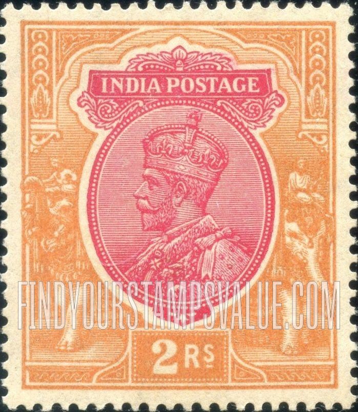 FindYourStampsValue: Empire: King George V - साम्राज्य: राजा जॉर्ज पंचम