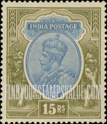 FindYourStampsValue: Empire: King George V - साम्राज्य: राजा जॉर्ज पंचम