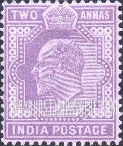 FindYourStampsValue: Empire: King Edward VII - साम्राज्य: राजा एडवर्ड सप्तम