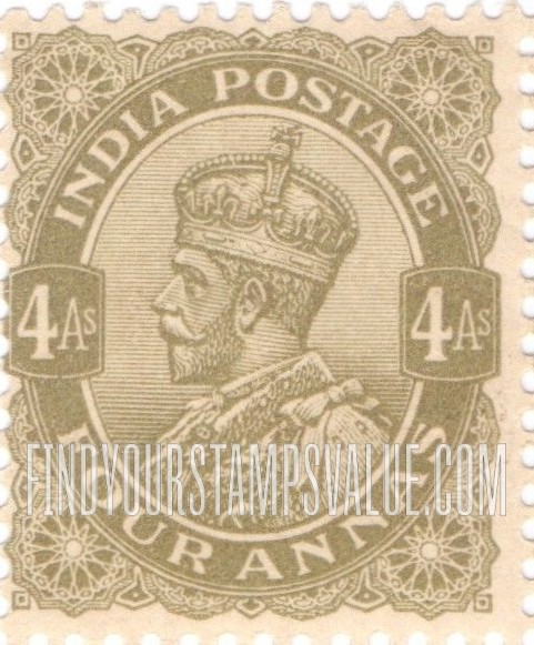 FindYourStampsValue: Empire: King George V - साम्राज्य: राजा जॉर्ज पंचम