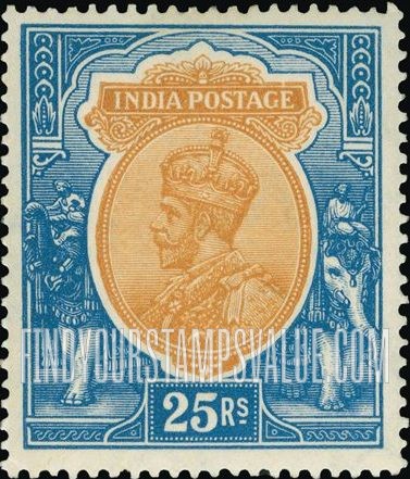 FindYourStampsValue: Empire: King George V - साम्राज्य: राजा जॉर्ज पंचम