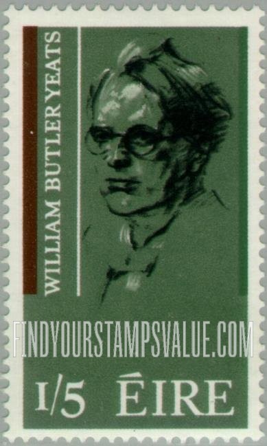 FindYourStampsValue: William Butler Yeats