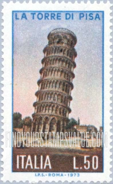 FindYourStampsValue: Tower of Pisa