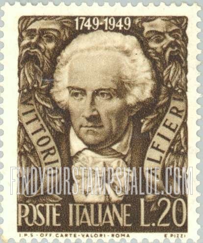 FindYourStampsValue: Vittorio Alfieri