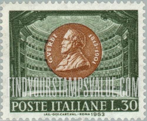FindYourStampsValue: Giuseppe Verdi & La Scala, Milan
