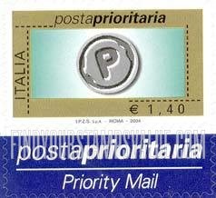 FindYourStampsValue: Priority Mail Type of 2001 With Euro Denominations Only