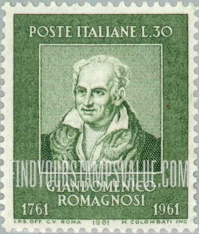 FindYourStampsValue: Giandomenico Romagnosi