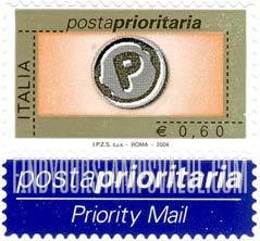 FindYourStampsValue: Priority Mail Type of 2001 With Euro Denominations Only
