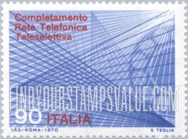 FindYourStampsValue: Telephone Dial and Trunk Lines