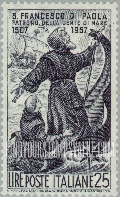 FindYourStampsValue: St. Francis of Paola