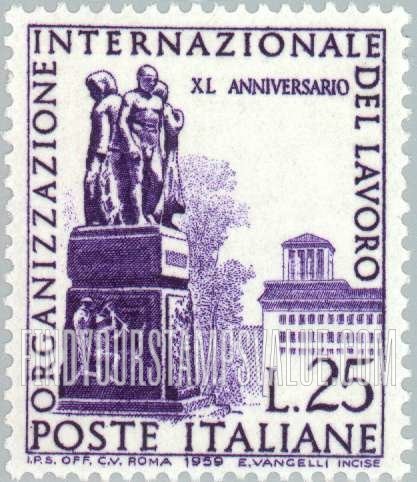 FindYourStampsValue: Labor Monument, Geneva