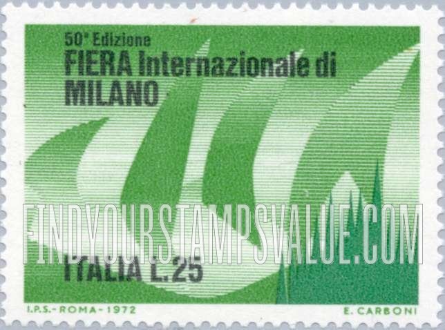 FindYourStampsValue: Flags, Milan Fair