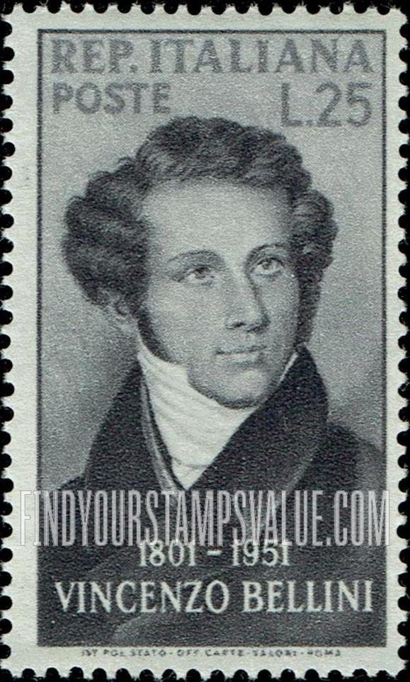 FindYourStampsValue: Vincenzo Bellini