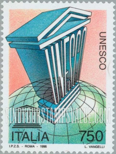 FindYourStampsValue: UNESCO, 50th Anniversary
