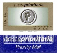 FindYourStampsValue: Priority Mail Type of 2001 With Euro Denominations Only